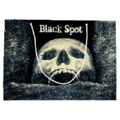 Grand Sac Cadeau Halloween Skull Black Spot Pirate Party (Dos)
