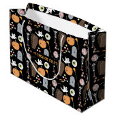 Grand Sac Cadeau Halloween Trick ou Treat (Dos Angle)