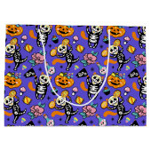 Grand Sac Cadeau Halloween Trick ou Treat (Dos)