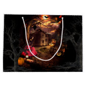 Grand Sac Cadeau Halloween Witchy (Dos)