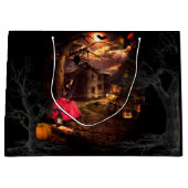 Grand Sac Cadeau Halloween Witchy (Devant)