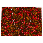 Grand Sac Cadeau hanches roses, brune et rouge (Dos)