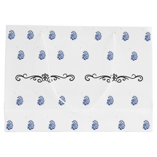 Grand Sac Cadeau Hanoukka (Dos)