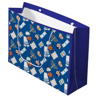 Grand Sac Cadeau Hanukkah Fun Gift Bag