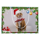 Grand Sac Cadeau Happy cat (Dos)