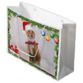 Grand Sac Cadeau Happy cat (Devant Angle)