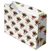 Grand Sac Cadeau Happy Kwanzaa (Dos Angle)