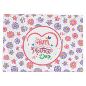 Grand Sac Cadeau Happy Mothers Day  (Dos)