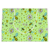 Grand Sac Cadeau happy spring (Devant)