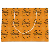 Grand Sac Cadeau Happy Treasure Halloween Gift Bag (Devant)