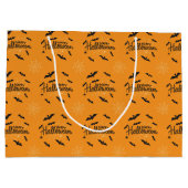 Grand Sac Cadeau Happy Treasure Halloween Gift Bag (Dos)