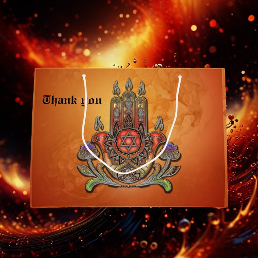 Grand Sac Cadeau Harmonie dans la couleur et la forme