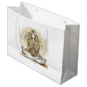 Grand Sac Cadeau Harmonie tranquille (Devant Angle)