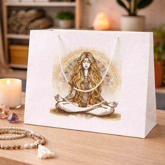 Grand Sac Cadeau Harmonie tranquille