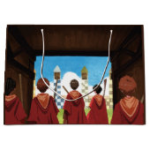 Grand Sac Cadeau HARRY POTTER™ & GRYFFINDOR™ QUIDDITCH™ Team (Devant)