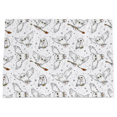 Grand Sac Cadeau Harry Potter | Hedwig Motif - Baby shower (Devant)