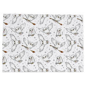 Grand Sac Cadeau Harry Potter | Hedwig Motif - Baby shower (Dos)