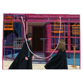 Grand Sac Cadeau HARRY POTTER™ & Hermione à Eeylops Owl Emporium (Dos)