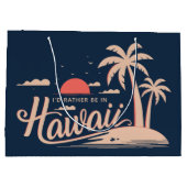 Grand Sac Cadeau Hawaii (Dos)