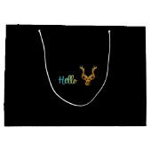 Grand Sac Cadeau Hello Deer (Dos)