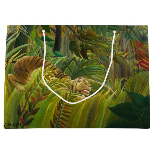 Grand Sac Cadeau Henri Rousseau - Surpris ! (Devant)