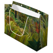 Grand Sac Cadeau Henri Rousseau - Surpris ! (Devant Angle)