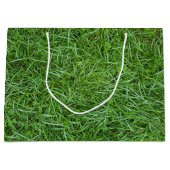 Grand Sac Cadeau Herbe verte (Devant)