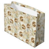 Grand Sac Cadeau Hérisson de bébé (Dos Angle)