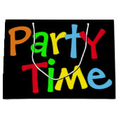 Grand Sac Cadeau Heure de la partie (Devant)