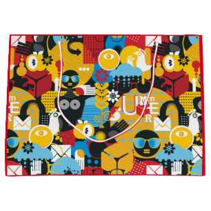 Grand Sac Cadeau Heure d'été