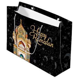 Grand Sac Cadeau heureux Ramadan