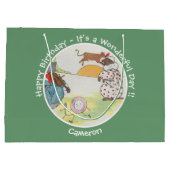 Grand Sac Cadeau Hey Diddle Diddle Collection de fête d'anniversair (Dos)