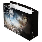 Grand Sac Cadeau Hibou (Dos Angle)
