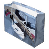 Grand Sac Cadeau Hockey (Dos Angle)