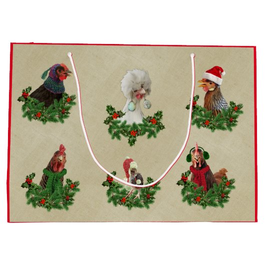 Grand Sac Cadeau Holiday Poison (Dos)