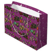 Grand Sac Cadeau Holiday Sweets- Sugar Plum (Color) (Dos Angle)