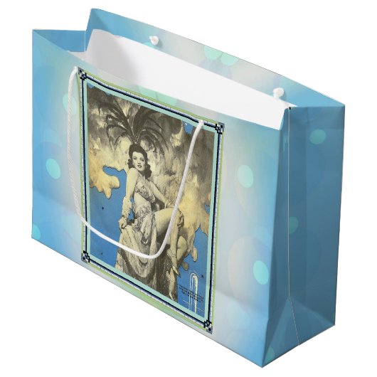 Grand Sac Cadeau Hollywood 1 (Devant Angle)