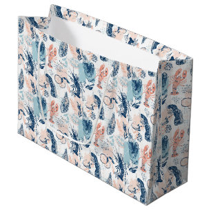 Grand Sac Cadeau Homard de mer bleu pêche nautique côtier