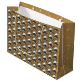 Grand Sac Cadeau Homme en pain d'épices - Coco (Devant Angle)