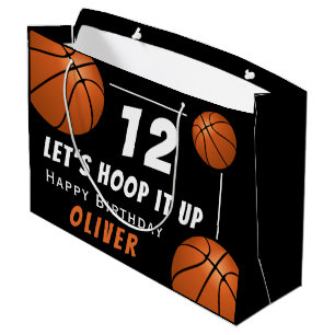 Grand Sac Cadeau Hoop it up Basketball Anniversaire de enfant sport