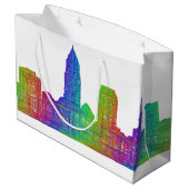 Grand Sac Cadeau Horizon de Cleveland (Dos Angle)
