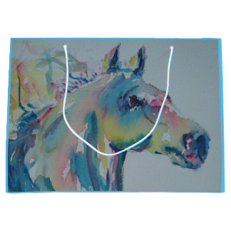 Grand Sac Cadeau Horse de Many Colors