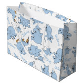 Grand Sac Cadeau Horton Hears A Who Monkey Pattern (Dos Angle)