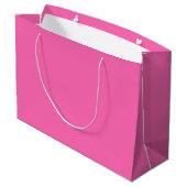 Grand sac cadeau Hot Rose (Dos Angle)
