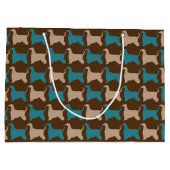 Grand Sac Cadeau Hound afghan (Dos)