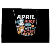 Grand Sac Cadeau Hugs, Nez Humide et Vibes de Printemps - Animaux d (Dos)