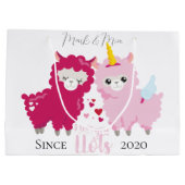 Grand Sac Cadeau I Lots You Llama Customisé Cadeau Lui (Dos)