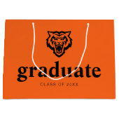 Grand Sac Cadeau Idaho State University Bengals Spirit Design (Devant)