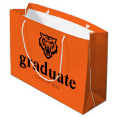 Grand Sac Cadeau Idaho State University Bengals Spirit Design (Dos Angle)