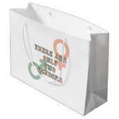 Grand Sac Cadeau Il N'Y A Que Deux Hommes (Dos Angle)